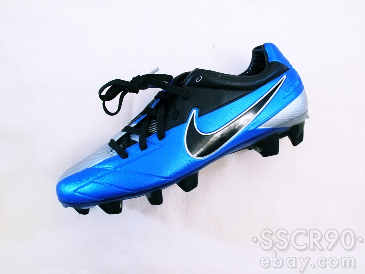 nike t90 laser iv silver